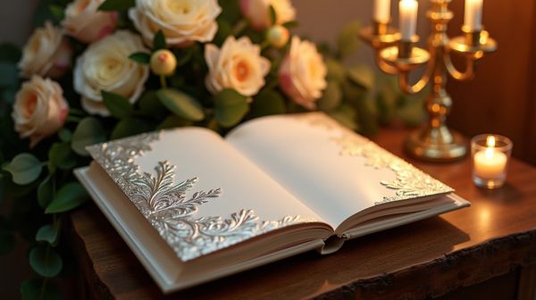 Créez un livre d'or mariage qui transmet vos émotions